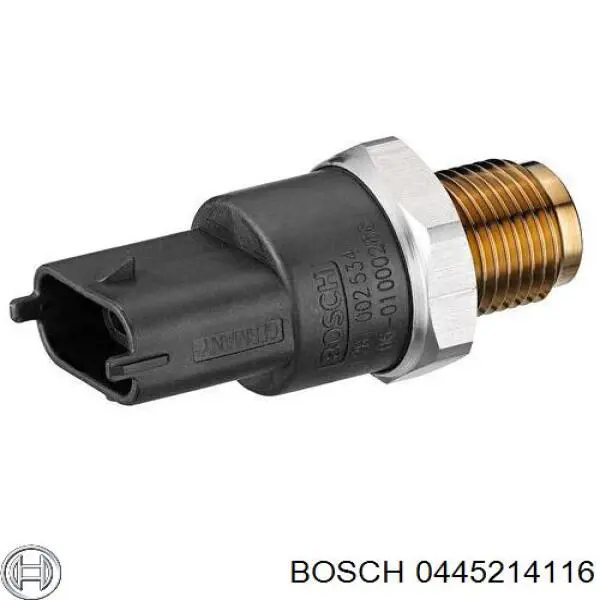 Купить 0445214116 Bosch Датчик давления топлива