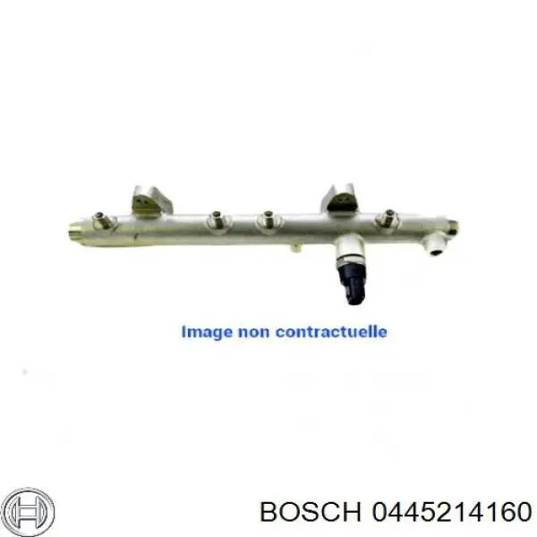 0 445 214 160 Bosch распределитель топлива (рампа)