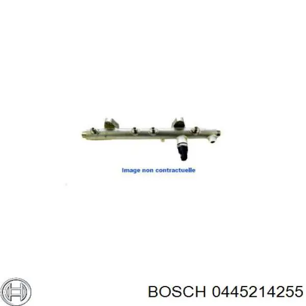 0445214255 Bosch distribuidor de combustível (rampa)