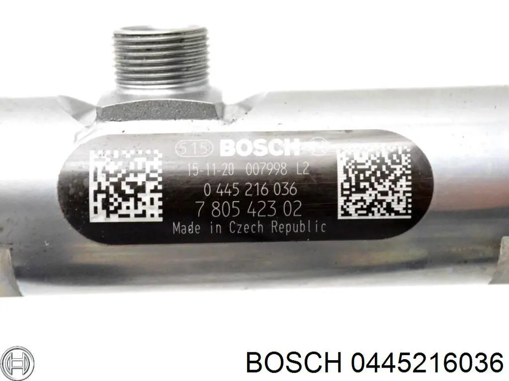 Распределитель топлива (рампа) Bosch 0445216036 цена, от 33.75 USD