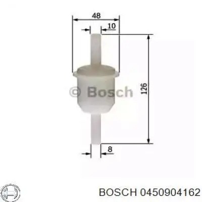 0 450 904 162 Bosch топливный фильтр