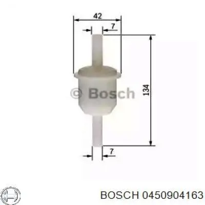 0450904163 Bosch топливный фильтр