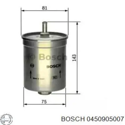 0 450 905 007 Bosch топливный фильтр