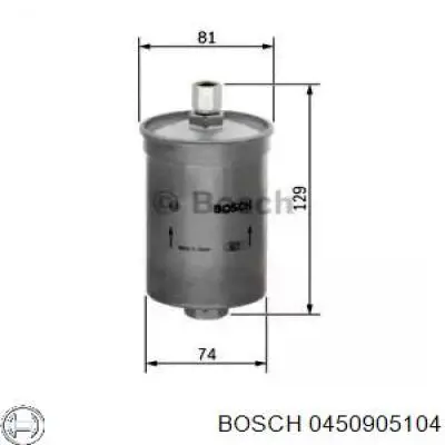 0450905104 Bosch топливный фильтр