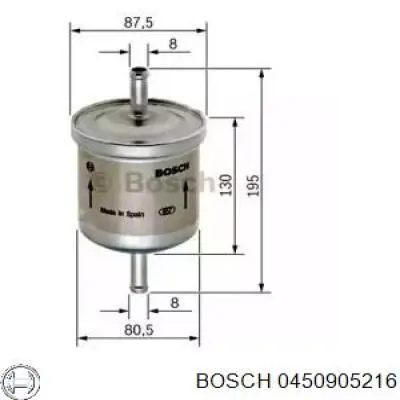 Купить 0450905216 Bosch Фильтр-отстойник топлива грубой очистки