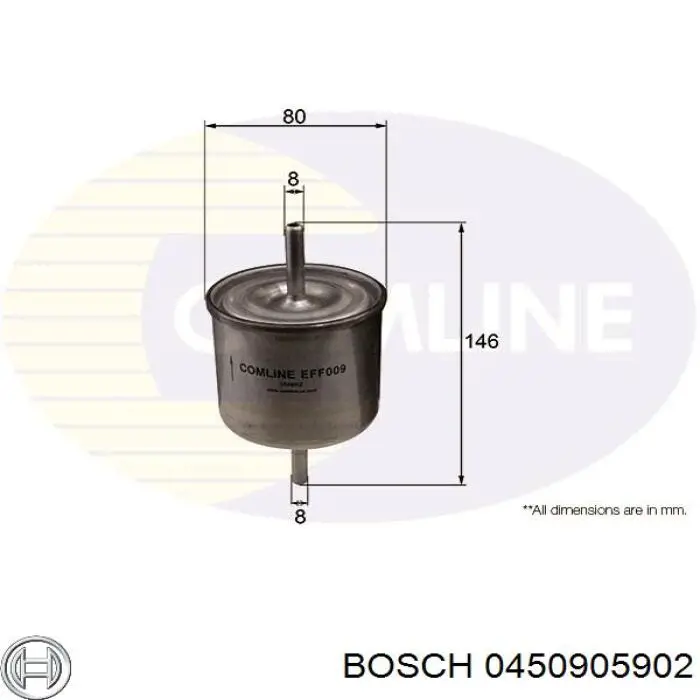 Купить 0450905902 Bosch Фильтр-отстойник топлива грубой очистки