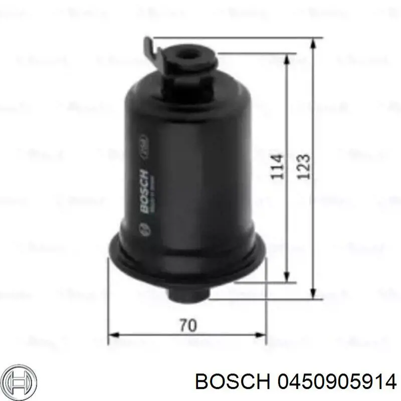 0450905914 Bosch топливный фильтр