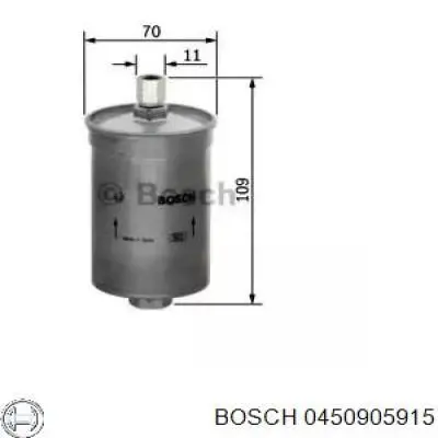 0450905915 Bosch топливный фильтр