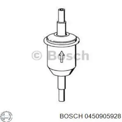 Топливный фильтр 0450905928 Bosch