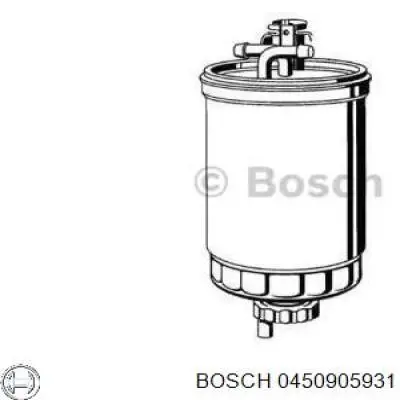 Топливный фильтр 0450905931 Bosch