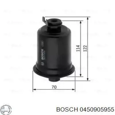 Топливный фильтр 0450905955 Bosch