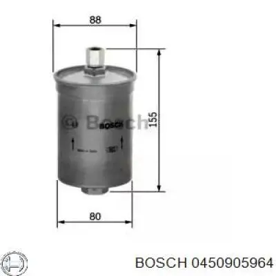 0450905964 Bosch топливный фильтр