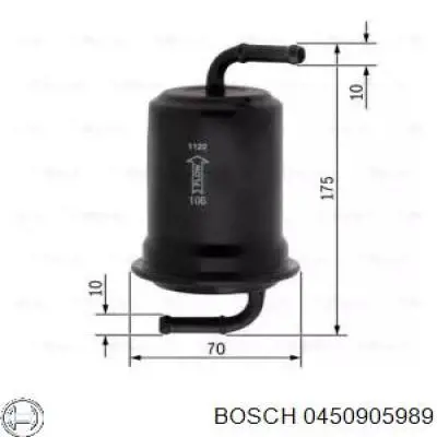 Топливный фильтр 0450905989 Bosch