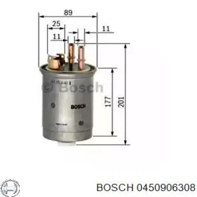 Топливный фильтр 0450906308 Bosch