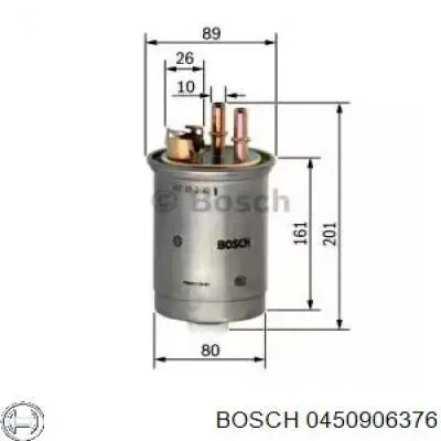 0450906376 Bosch топливный фильтр