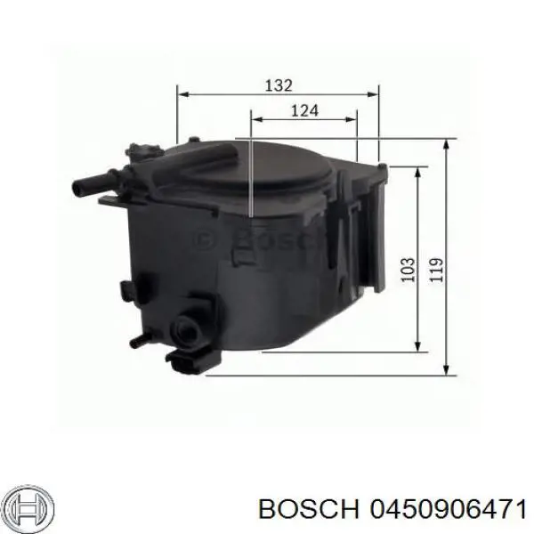 0450906471 Bosch Фильтр топлива