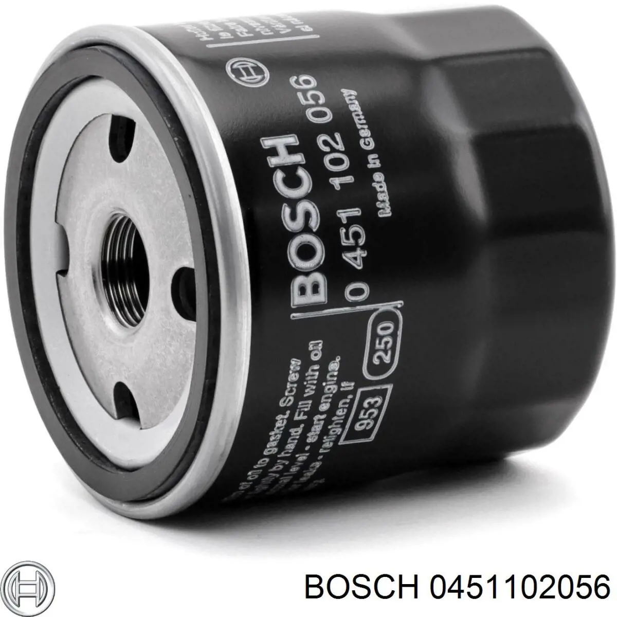 Filtro de aceite 0451102056 Bosch