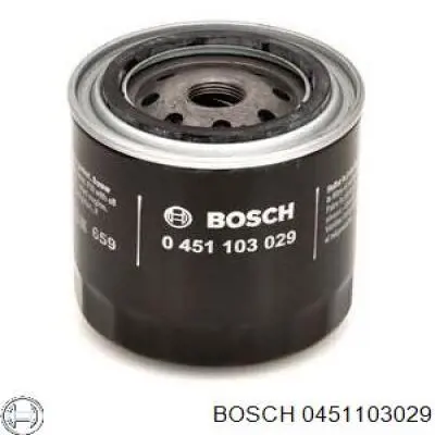 Фильтр очистки масла центробежный Bosch 0451103029 цена, от 6.20 USD
