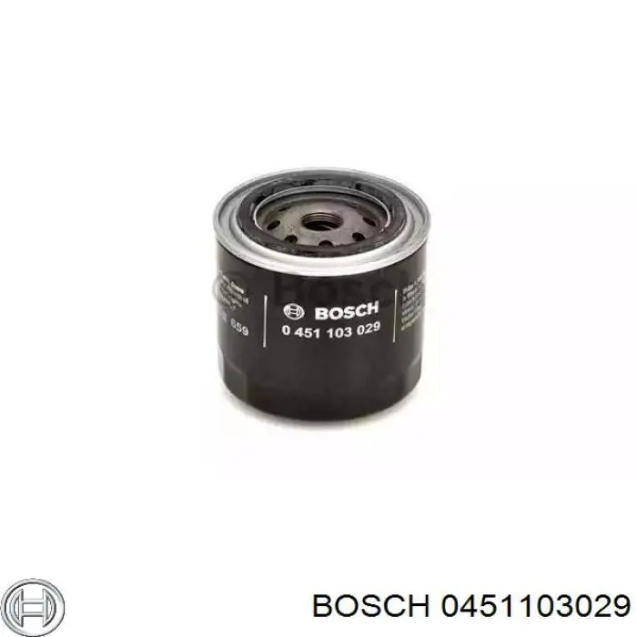 0451103029 Bosch масляный фильтр
