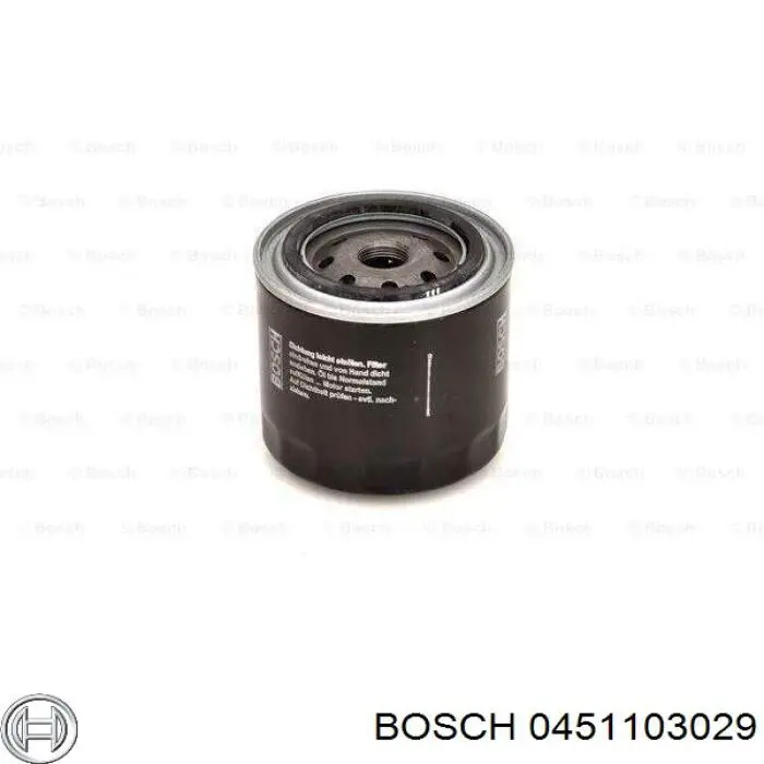 0451103029 Bosch Масляный фильтр двигателя