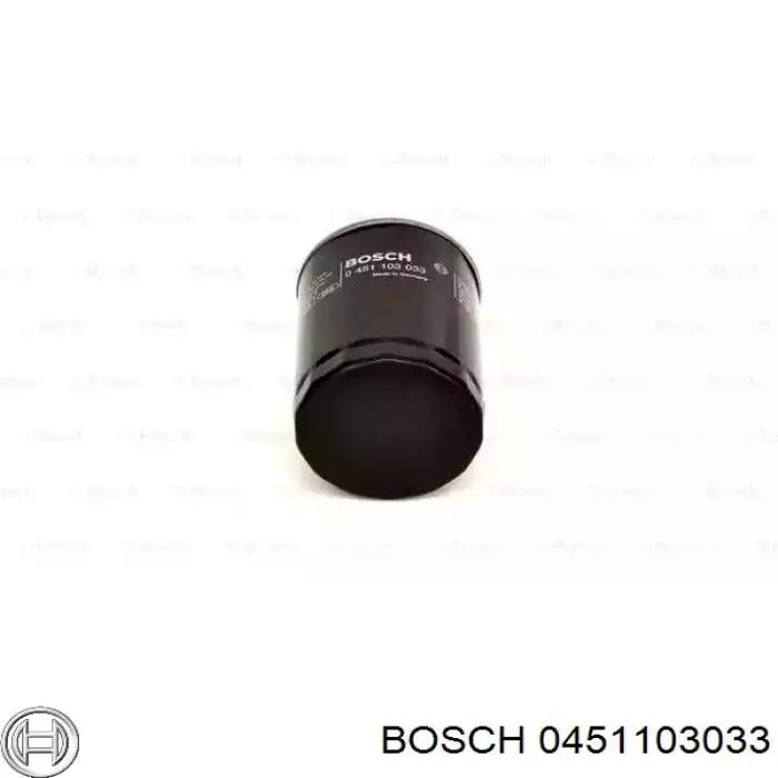 Фільтр масляний 0451103033 Bosch