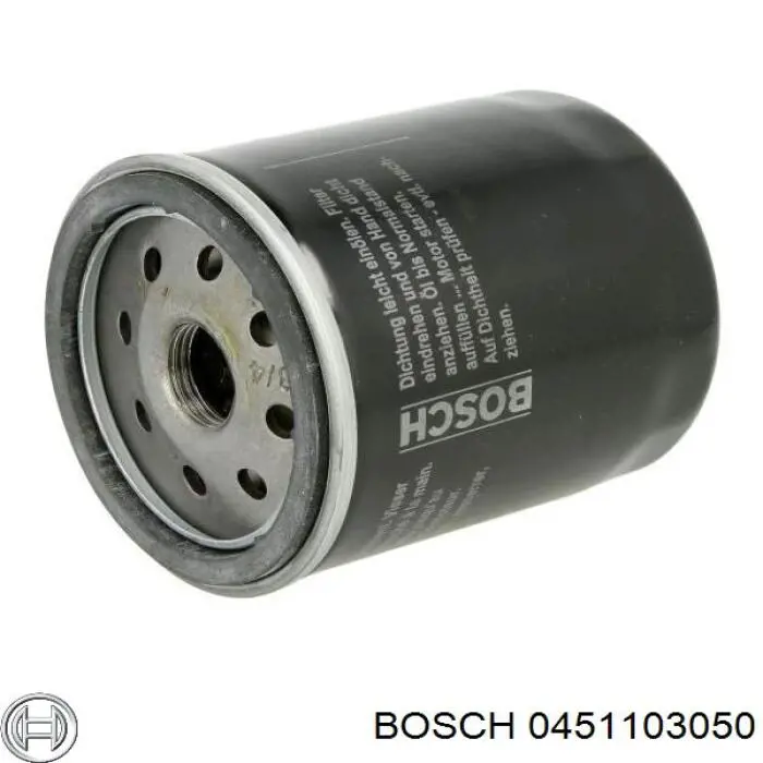 Filtro de aceite 0451103050 Bosch