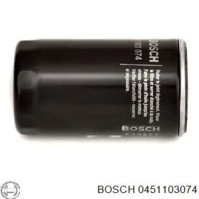 0451103074 Bosch Масляный фильтр двигателя