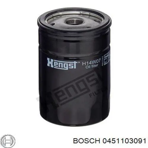 0451103091 Bosch масляный фильтр