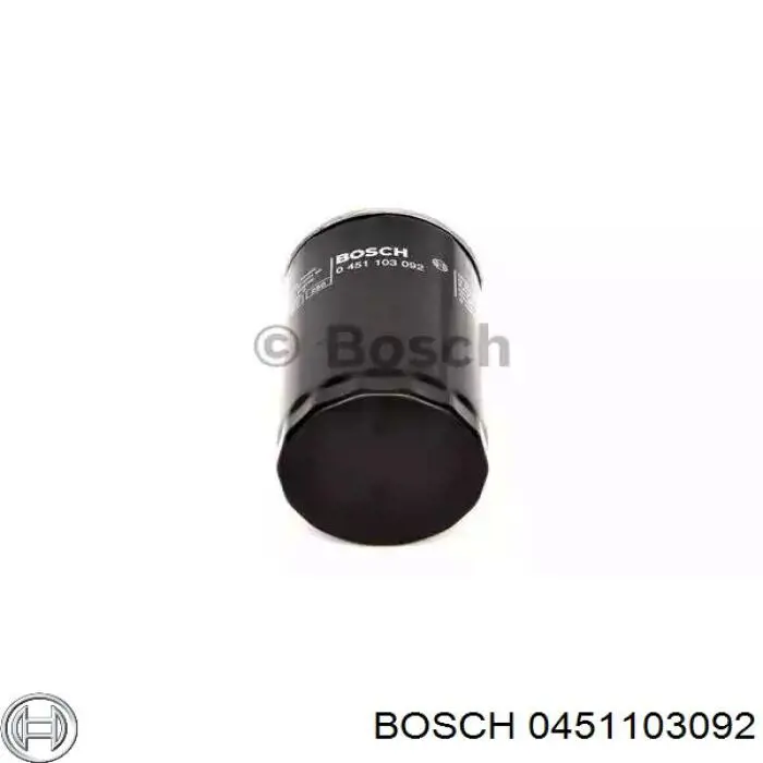 0451103092 Bosch масляный фильтр