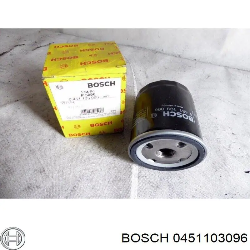 Купить 0451103096 Bosch Фильтр центробежный очистки масла