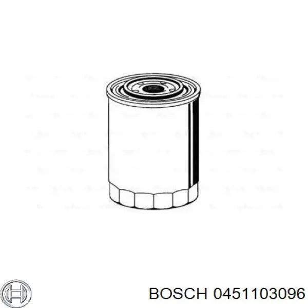 0451103096 Bosch Масляный фильтр двигателя