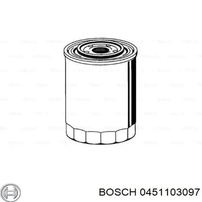 0 451 103 097 Bosch масляный фильтр