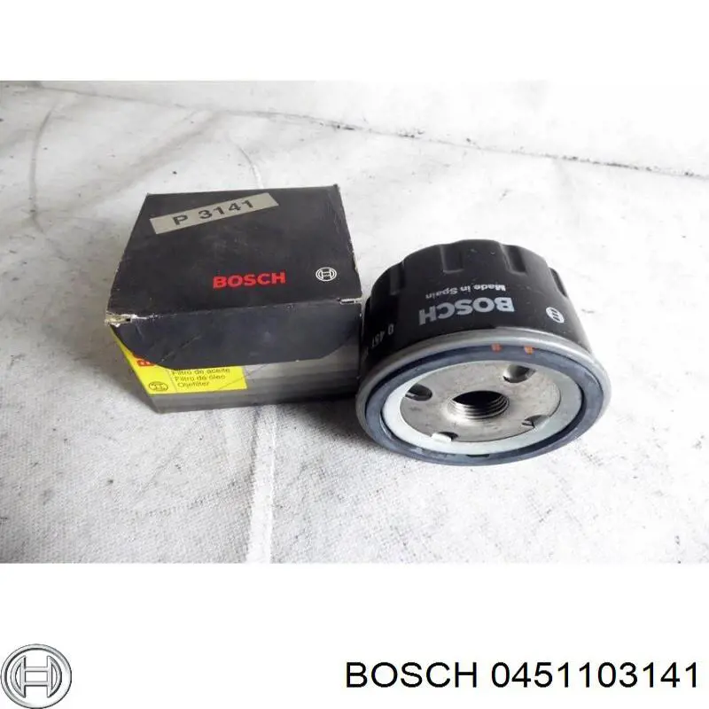 0451103141 Bosch масляный фильтр