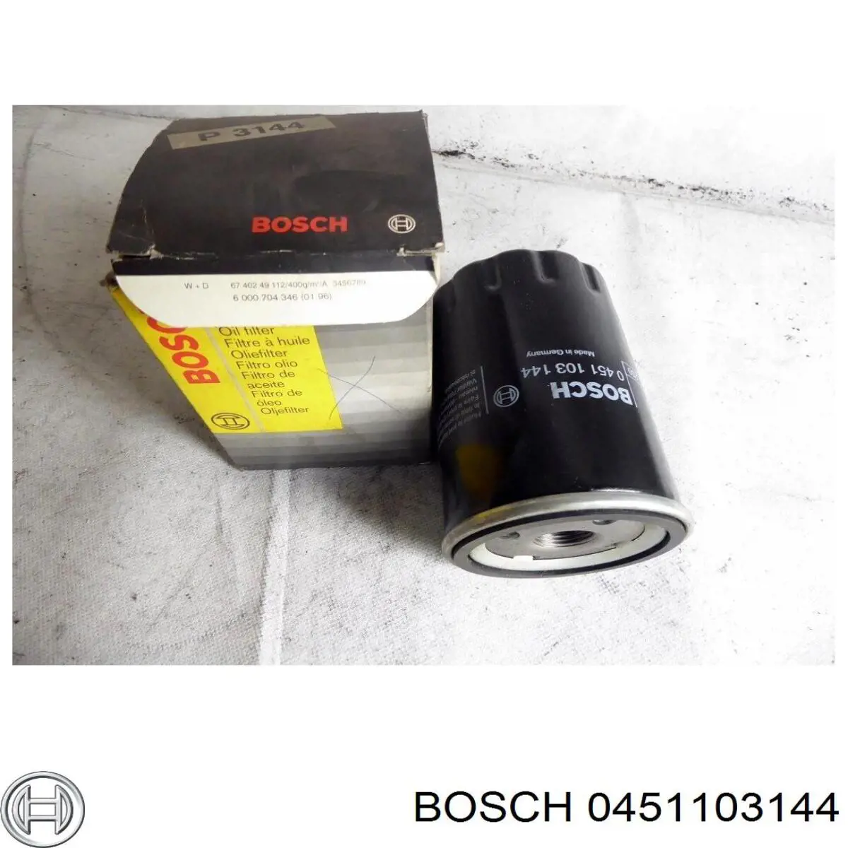 0451103144 Bosch масляный фильтр