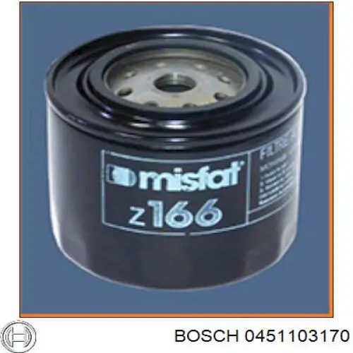 Купить 0451103170 Bosch Фильтр центробежный очистки масла