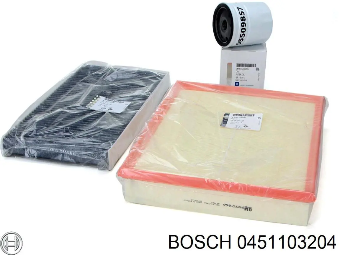 Корпус масляного фильтра 0451103204 Bosch