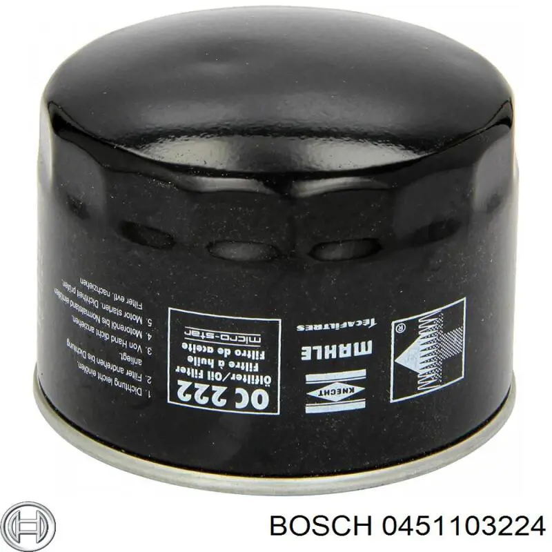 Фильтр масла Bosch 0451103224