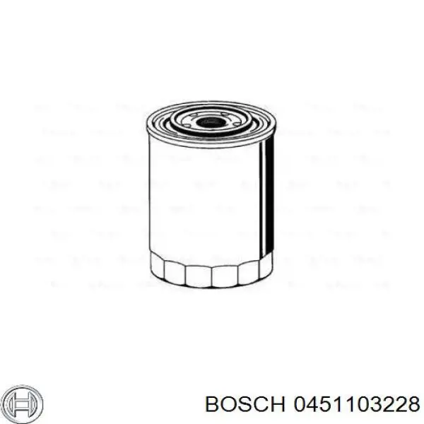 0451103228 Bosch масляный фильтр