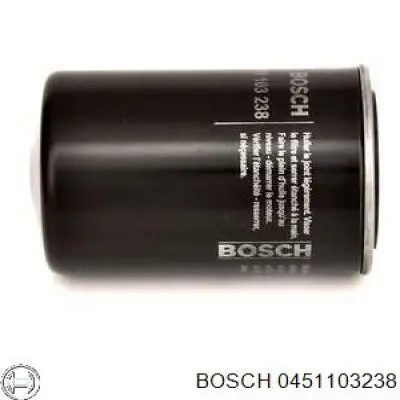 Фільтр масляний 0451103238 Bosch