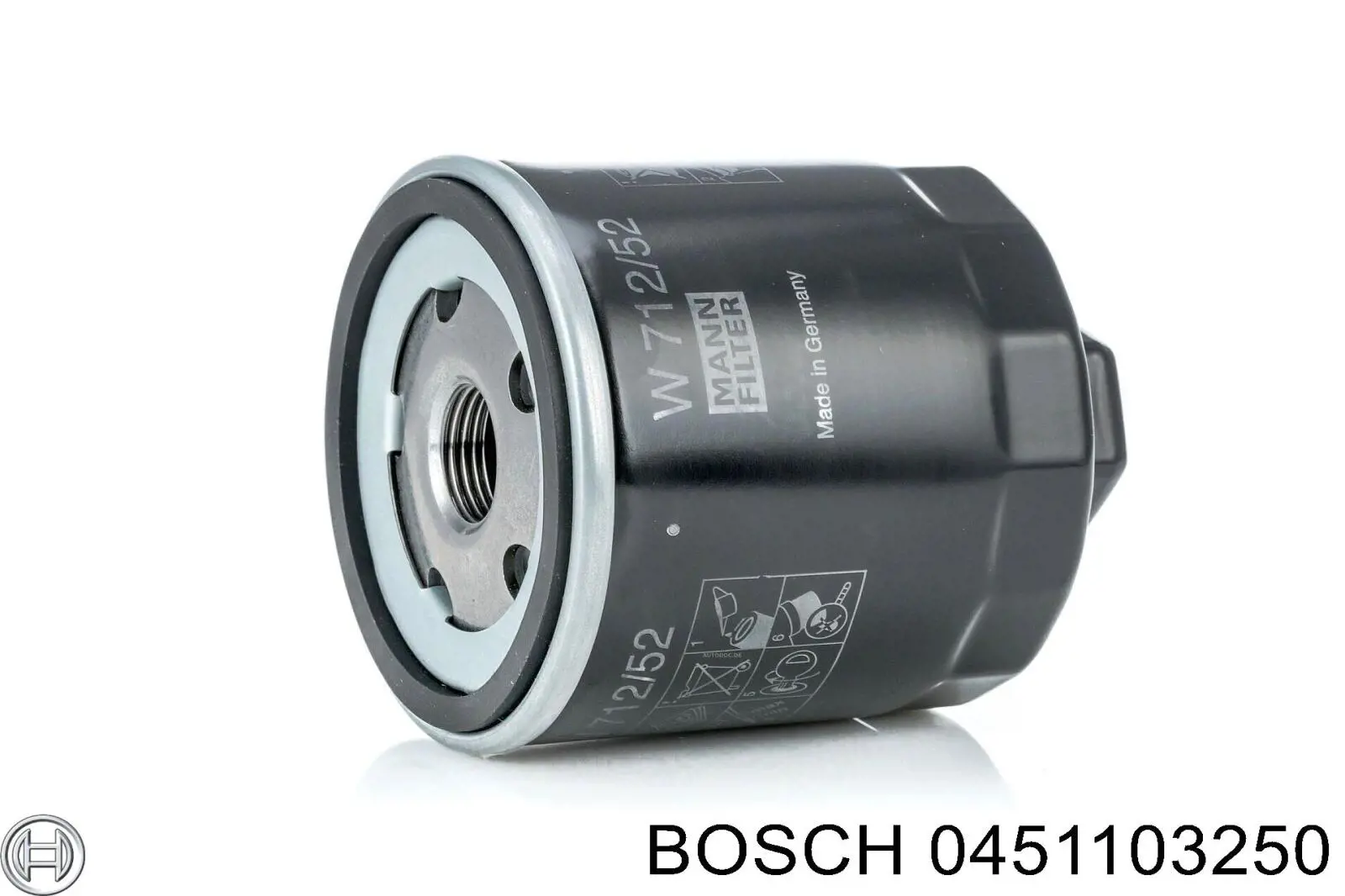 0451103250 Bosch Масляный фильтр двигателя