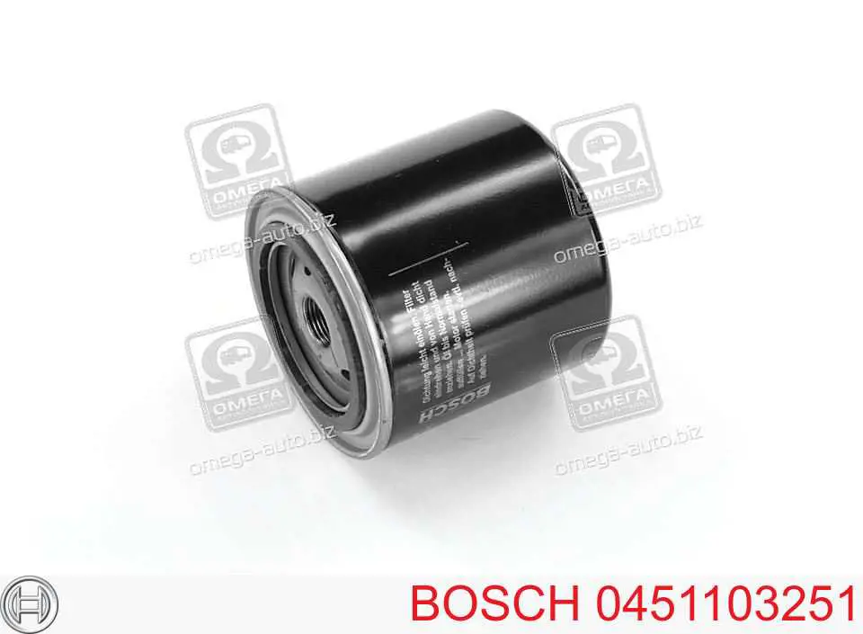 0 451 103 251 Bosch масляный фильтр