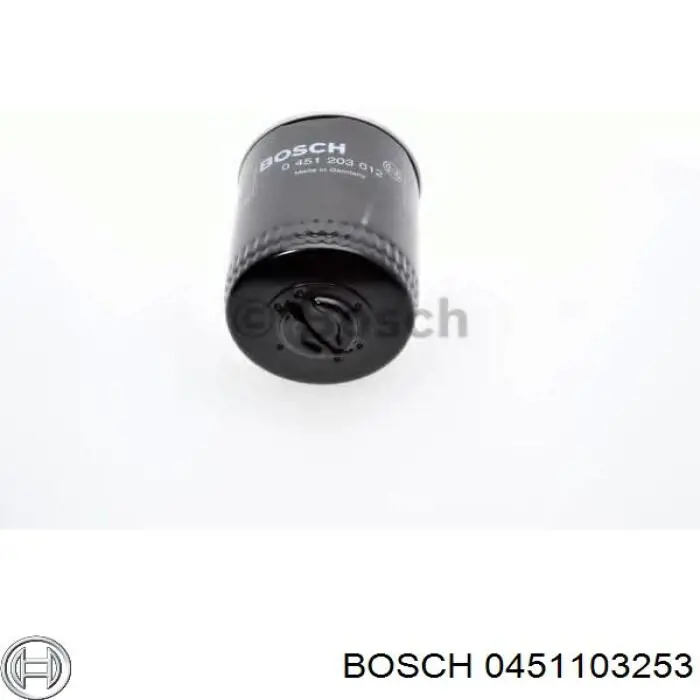 Купить 0451103253 Bosch Фильтр центробежный очистки масла
