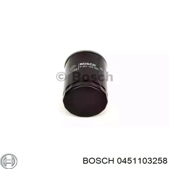 0 451 103 258 Bosch масляный фильтр
