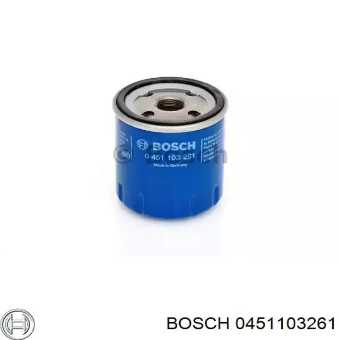 Filtro de aceite 0451103261 Bosch