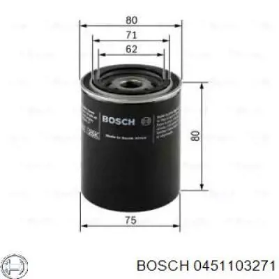 Купить 0451103271 Bosch Фильтр центробежный очистки масла