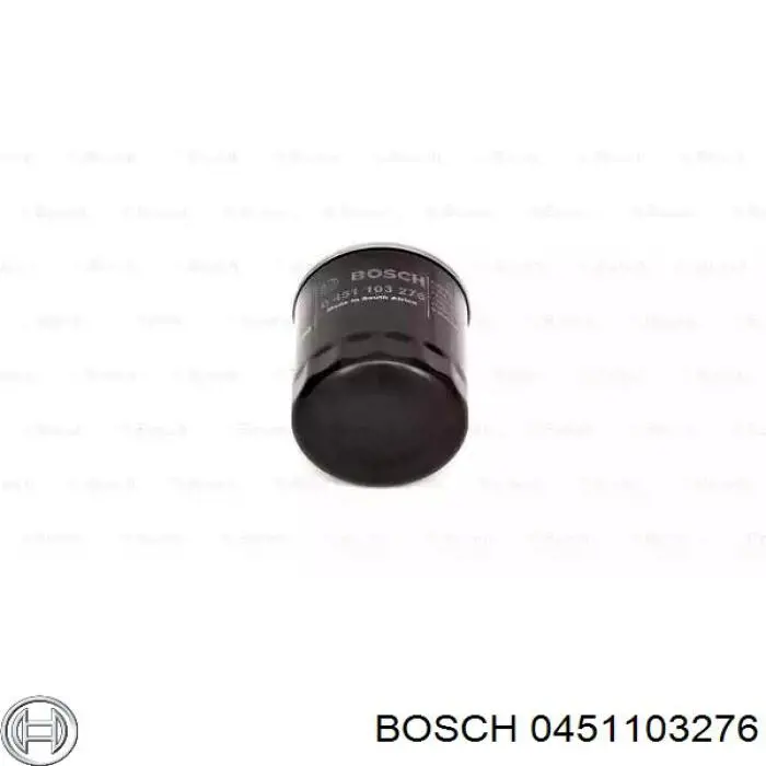 Filtro de aceite 0451103276 Bosch