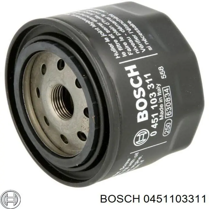 Filtro de aceite 0451103311 Bosch