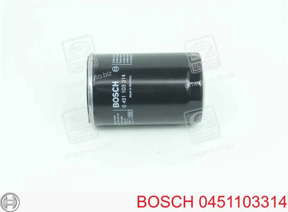 0451103314 Bosch масляный фильтр