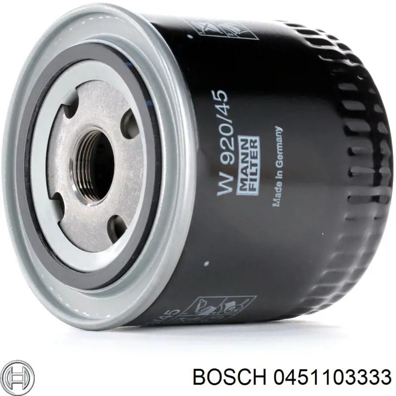 Фільтр масляний 0451103333 Bosch