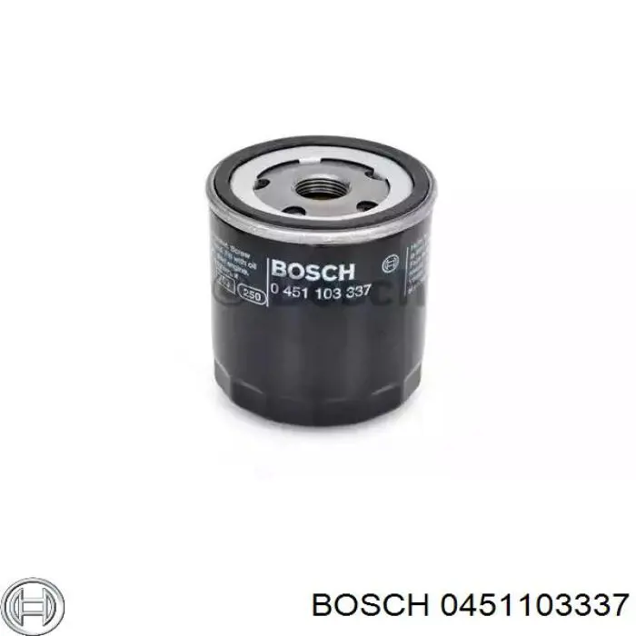 0451103337 Bosch масляный фильтр